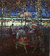 Wassily Kandinsky Riding Couple oil on canvas